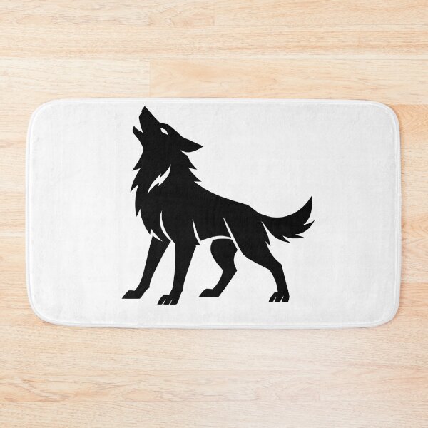 Item preview, Sleek Wolf Silhouette designed and sold by ArtistEmbrace.