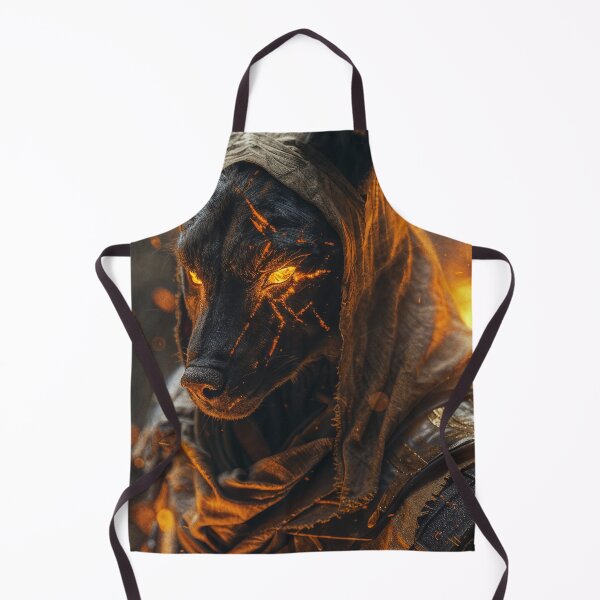 Item preview, Scorched Guardian – Jackal Warrior of Fire designed and sold by QuantumDrift.
