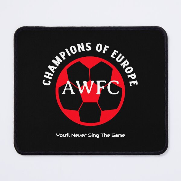 Item preview, AWFC Champions of Europe You’ll Never Sing the Same Arsenal Women Fan Shirt Red White designed and sold by WhackingTax.