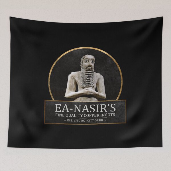 Item preview, Ea-Nasir's Fine Quality Copper Ingots - Funny Bronze Age History Meme Classic  designed and sold by eleanorsophia.