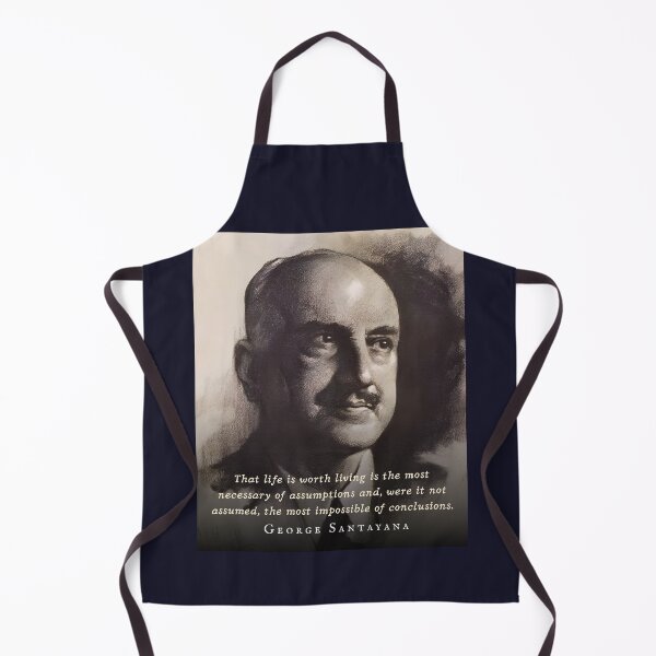 Item preview, Copy of George Santayana quote: To know how just a cause we have for grieving is already a consolation. designed and sold by artbleed.
