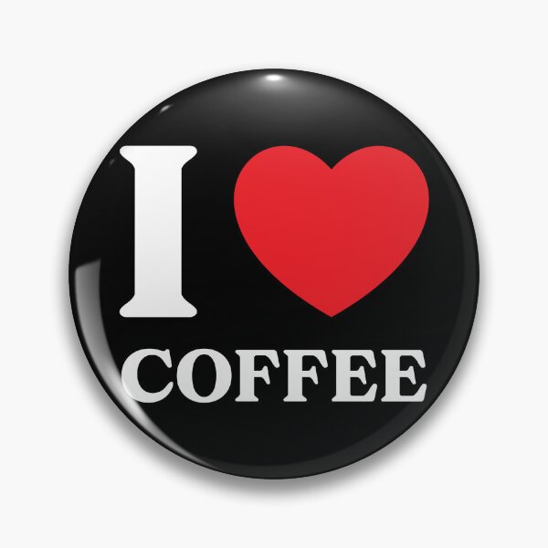 Item preview, I Love Coffee - Funny Caffeine Lover Design designed and sold by CurlyDude.