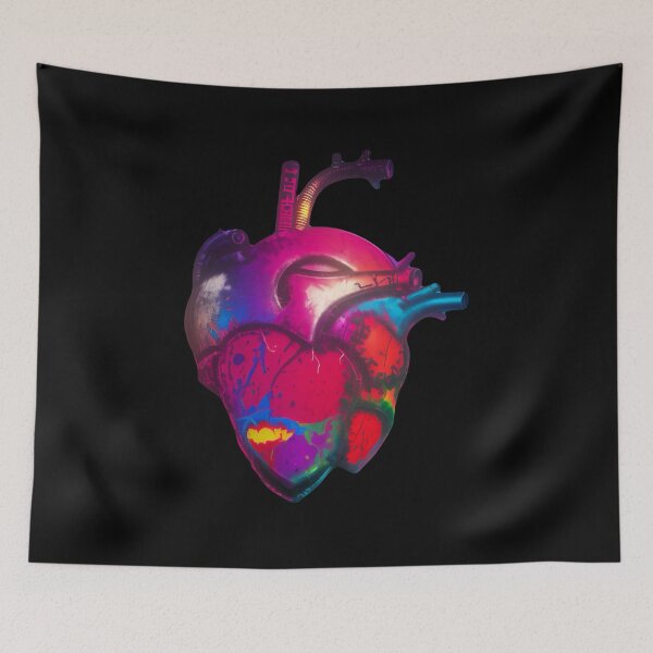 Item preview, Corazón de grafiti designed and sold by Glenbobagins.