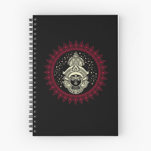 Item preview,  Yoga Navratri devi, VER 1 Godess Ma Durga face and Diwali Durga pooja rangoli design12 designed and sold by mndesignworx.