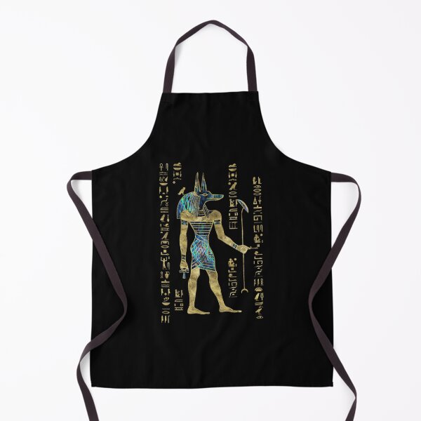 Item preview, Egyptian Anubis Ornament Gold And Abalone Classic designed and sold by eleanorsophia.