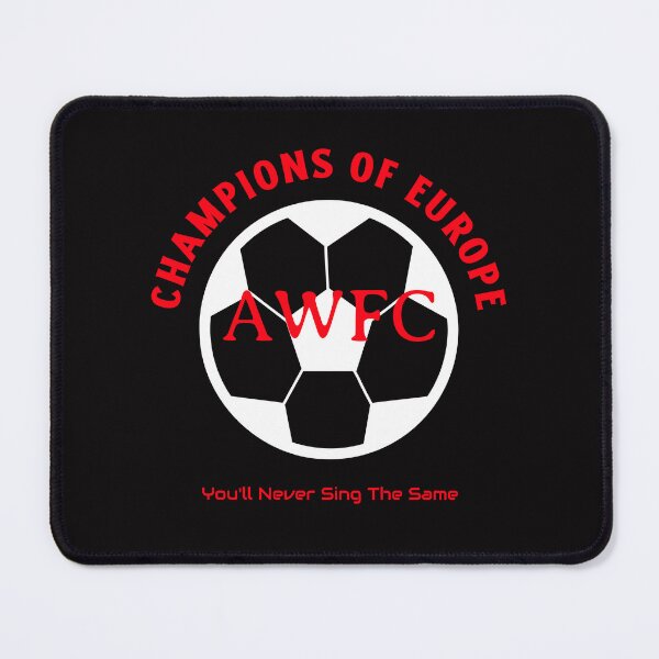 Item preview, AWFC Champions of Europe You’ll Never Sing the Same Arsenal Women Fan Shirt Red White designed and sold by WhackingTax.