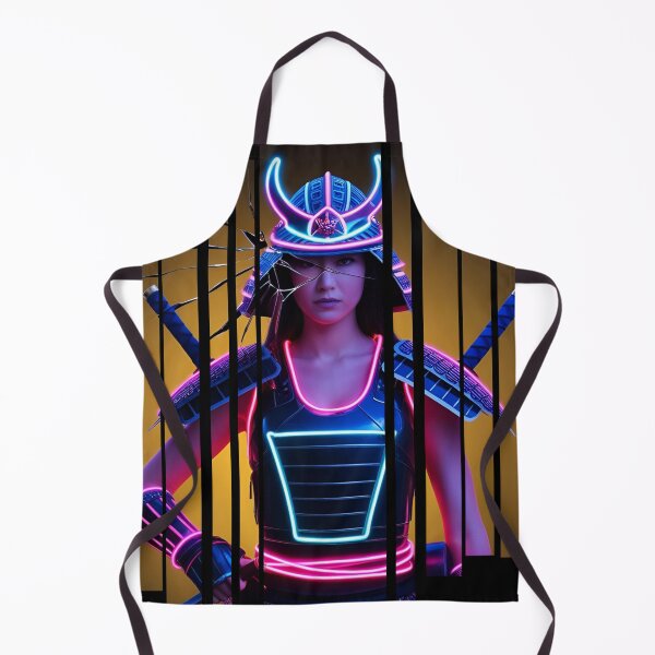 Item preview, Neon samurai with a crack 6 designed and sold by Neon G.