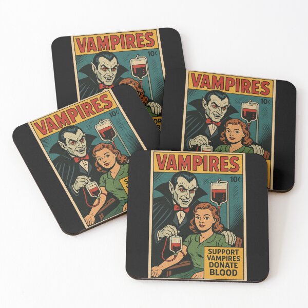 Item preview, Support Vampires: Donate Blood designed and sold by Dragon Space.