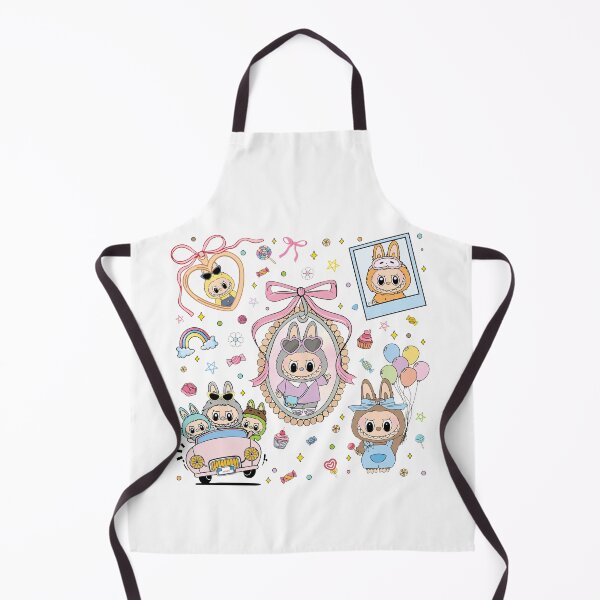 Item preview, Labubu Cute Cartoon Dolls Anime Chibi Style designed and sold by Terahsharris.
