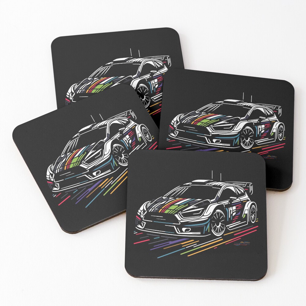 Item preview, Coasters (Set of 4) designed and sold by Color-Made.