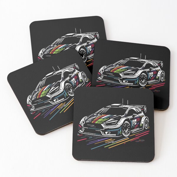 Item preview, Neon Velocity – Futuristic Racing Car Design designed and sold by Color-Made.
