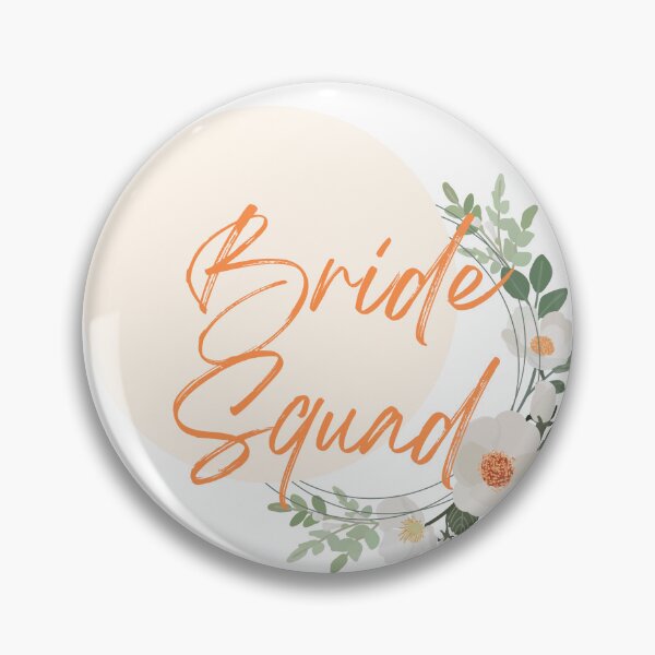 Item preview, Bride Squad-Floral Wedding Party Design designed and sold by goldenquirk.