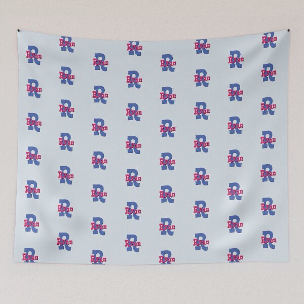 Item preview, R is for Ryan, Girl’s and Woman's Name and Initial  designed and sold by CharlottePlaceArt.