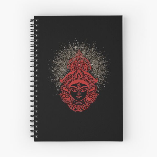 Item preview, Yoga Navratri devi, VER 2 Godess Ma Durga face and Diwali Durga pooja rangoli design12 designed and sold by mndesignworx.