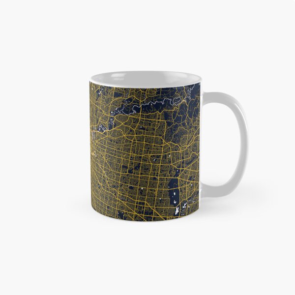 Item preview, Melbourne City Map of Victoria, Australia - Gold Art Deco designed and sold by deMAP.