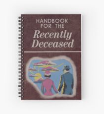Beetlejuice Handbook For The Recently Deceased Spiral Notebook