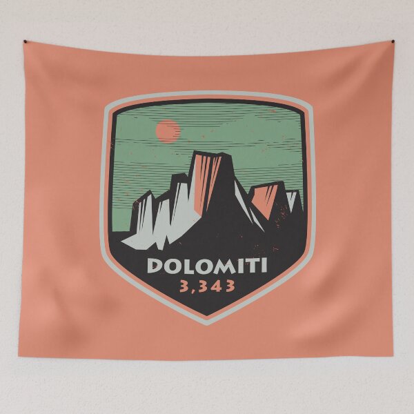 Artikelvorschau, Dolomiten, Dolomiti, Italien entworfen und verkauft von studio838.
