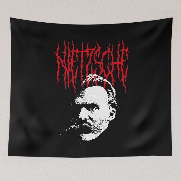 Artikelvorschau, Friedrich Nietzsche Metal Philosopher Classic entworfen und verkauft von TonieHayes.