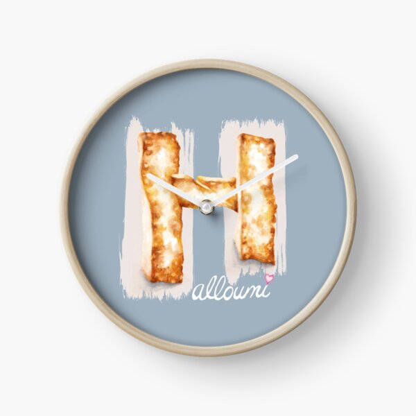 Halloumi Cheese Clock