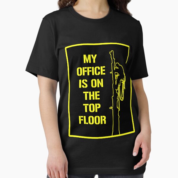 Item preview, Arborist Design : My office is on the top floor yellow designed and sold by Imladris01.