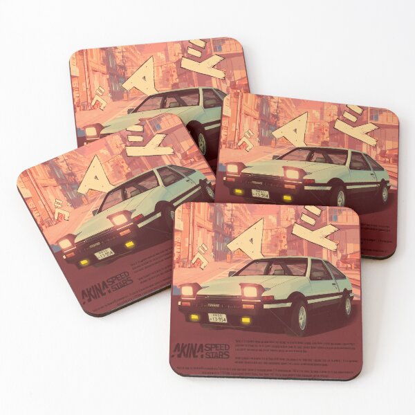 Item preview, Anime style---Racing-Trueno-Ae86---Hachi-Roku designed and sold by SergejLe.