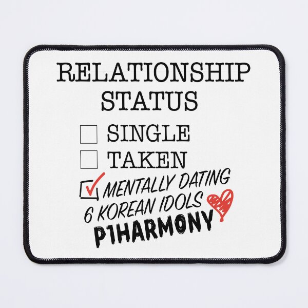 Item preview, Mentally Dating 6 Korean Idols P1Harmony designed and sold by Popsical  Prints.