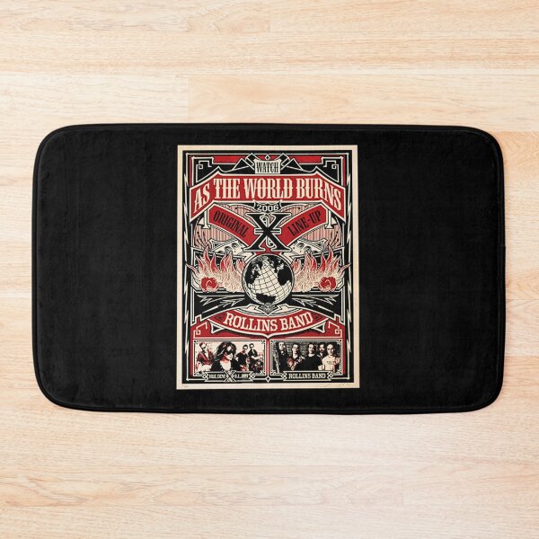 Item preview, Rollins Band - As The World Burns designed and sold by FoundByDara.
