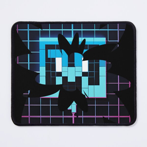 Item preview, Pixelated rebellion logo over a black grid 4 designed and sold by Neon G.