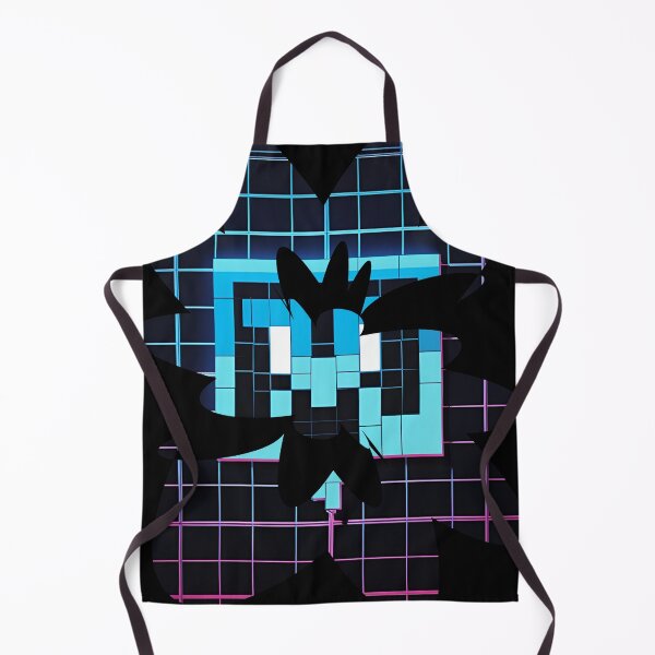 Item preview, Pixelated rebellion logo over a black grid 4 designed and sold by Neon G.