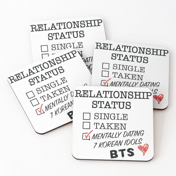 Item preview, Mentally Dating 7 Korean Idols BTS designed and sold by Popsical  Prints.