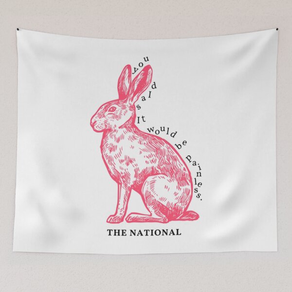 Item preview, You Said It Would Be Painless The National Quot Pink Rabbits Quot designed and sold by kippardhondeu.