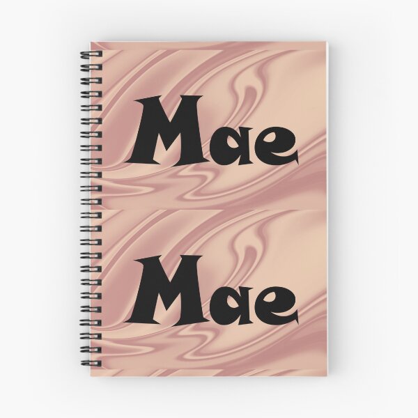 Item preview, Mae Name Design - Cute Font, Minimalist, with Black Lettering :) designed and sold by Myriel-Myriel.