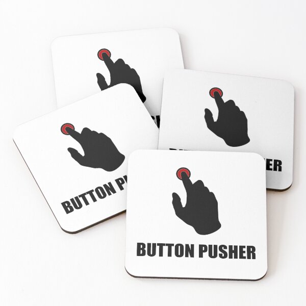 Item preview, Button Pusher Funny designed and sold by TheBestStore.