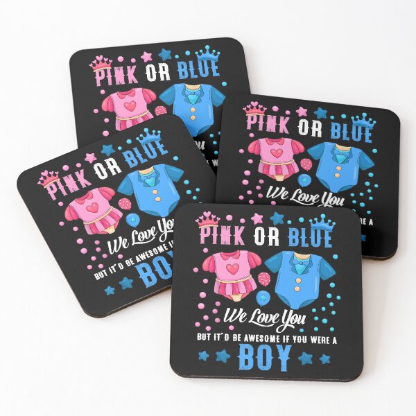 Item preview, Pink Or Blue We Love You Gender Reveal Team Blue Boy Party designed and sold by ELIABASSER.