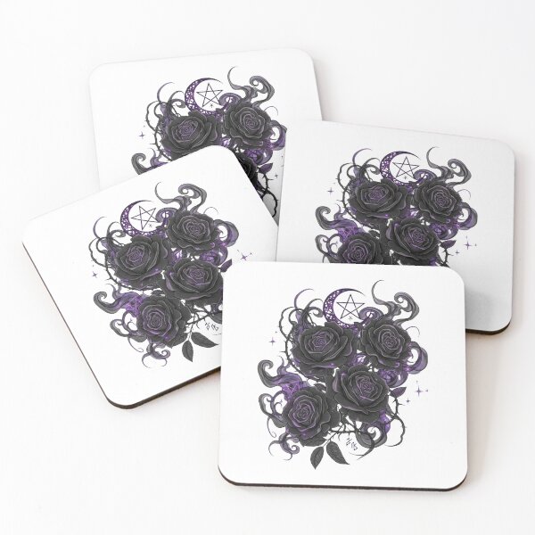 Item preview, Dark Gothic Feminine Roses designed and sold by jira-22062549.