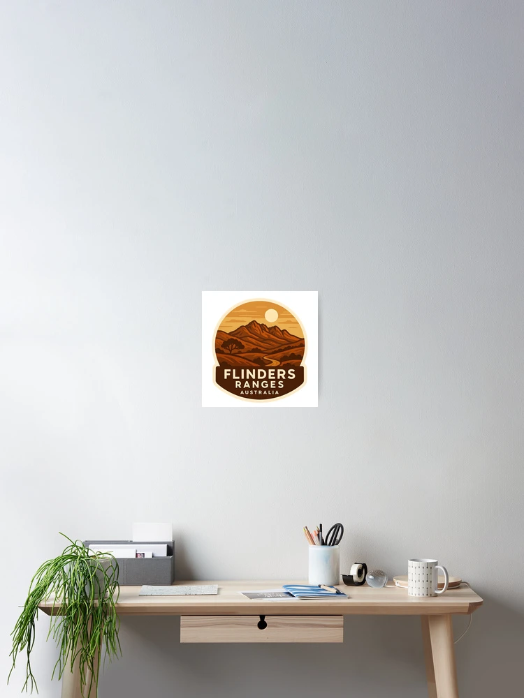 Thumbnail 2 of 3, Poster, Flinders Ranges Australia designed and sold by LoveLabDesign.
