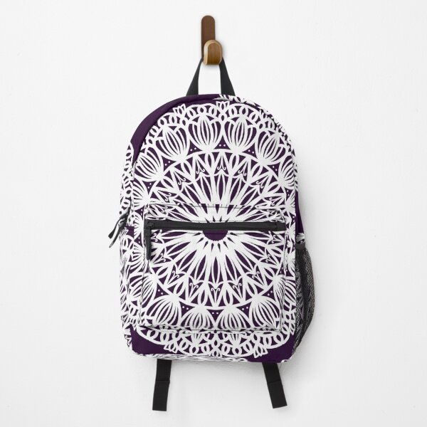 Item preview, Purple Mandala Spiritual Meditation Yoga Buddha Zen Sacred Geometry Lotus Flower designed and sold by DivineMandala.