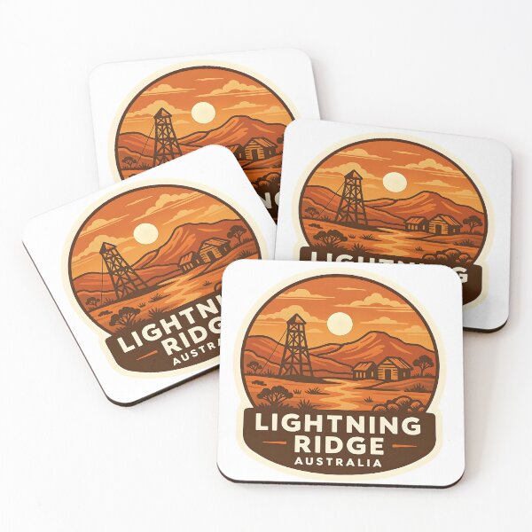 Item preview, Lightning Ridge Australia – Vintage Outback designed and sold by LoveLabDesign.