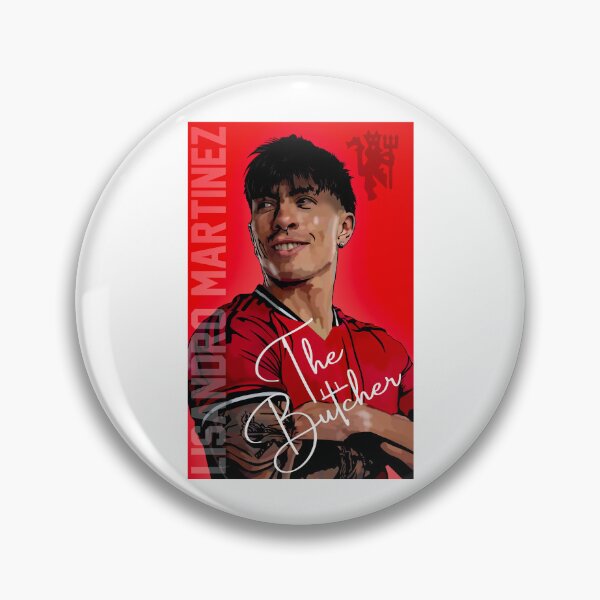 Item preview, Lisandro “The Butcher” Martínez Artwork – Manchester United Warrior Defender Design by GrizzlyGFX designed and sold by GrizzlyCollective.
