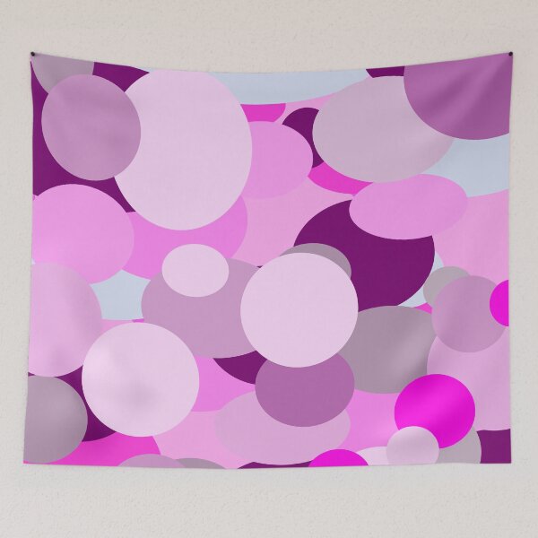 Item preview, Pattern Pink Pink Purple Oval Round designed and sold by kailukask.