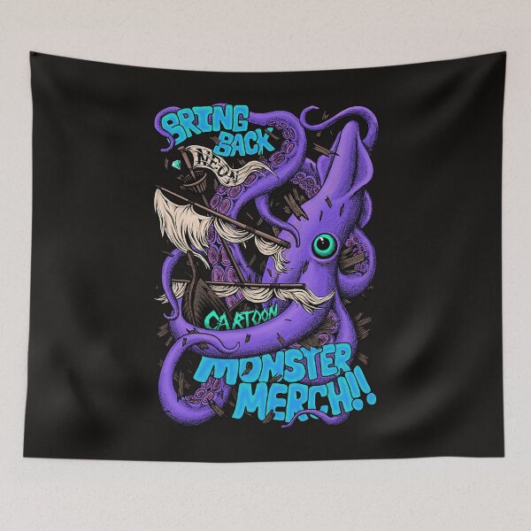 Item preview, Bring Back Neon Cartoon Monster Merch designed and sold by TinaRandell.