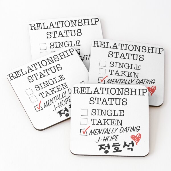 Item preview, Mentally Dating J-Hope designed and sold by Popsical  Prints.