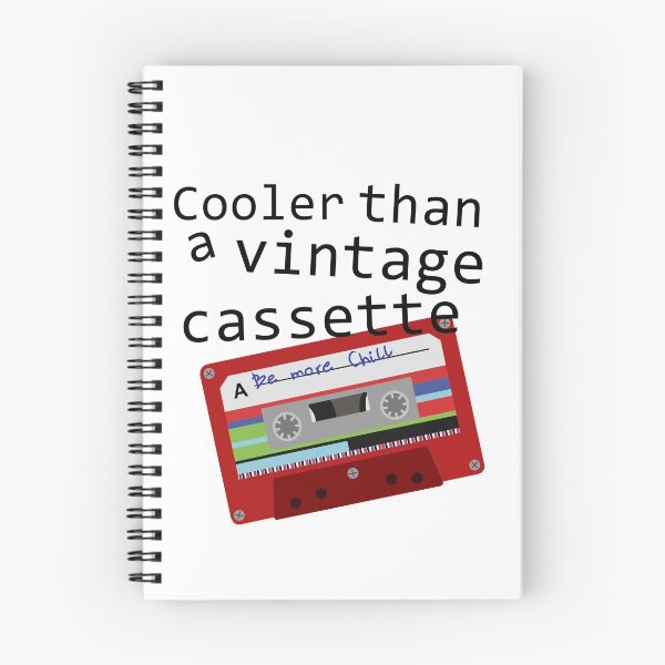 Item preview, Cooler than a vintage cassette designed and sold by paulapolarwhite.