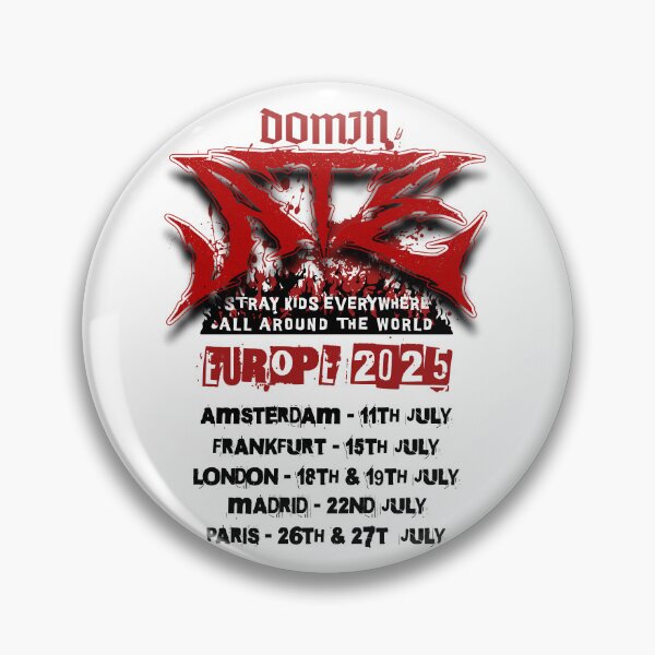 Item preview, Domin-ATE Europe 2025 Tour Shirt - Light designed and sold by Popsical  Prints.