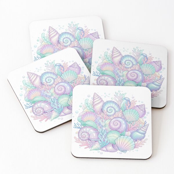Item preview, Mermaidcore Ocean Fantasy Seashells designed and sold by jira-22062549.