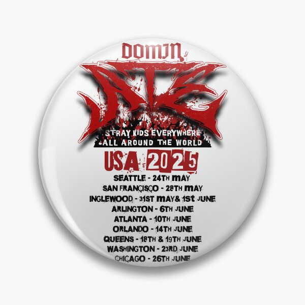 Item preview, Domin-ATE USA 2025 Tour Shirt - Light designed and sold by Popsical  Prints.