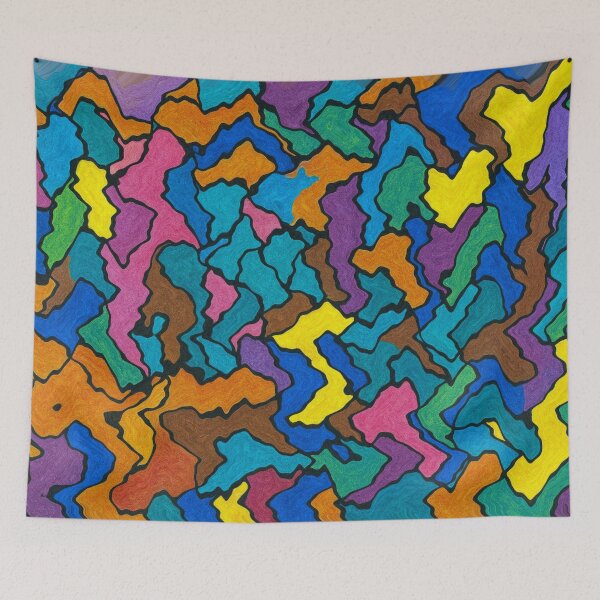 Item preview, Colour chaos meets variety of shapes designed and sold by Sigtrix.