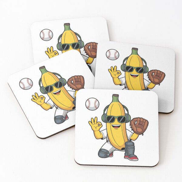 Item preview, Banana baseball player- Banana baseball lover designed and sold by Almanzalbert.