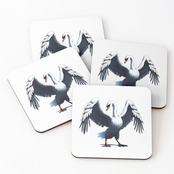 Item preview, Swan Attack designed and sold by Slum-Alley.