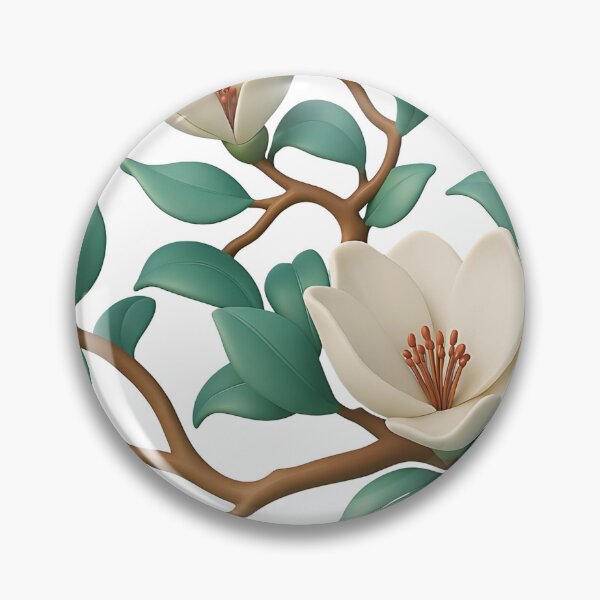 Item preview, Mangnolia 3D designed and sold by Karen Harding Art and Illustration .